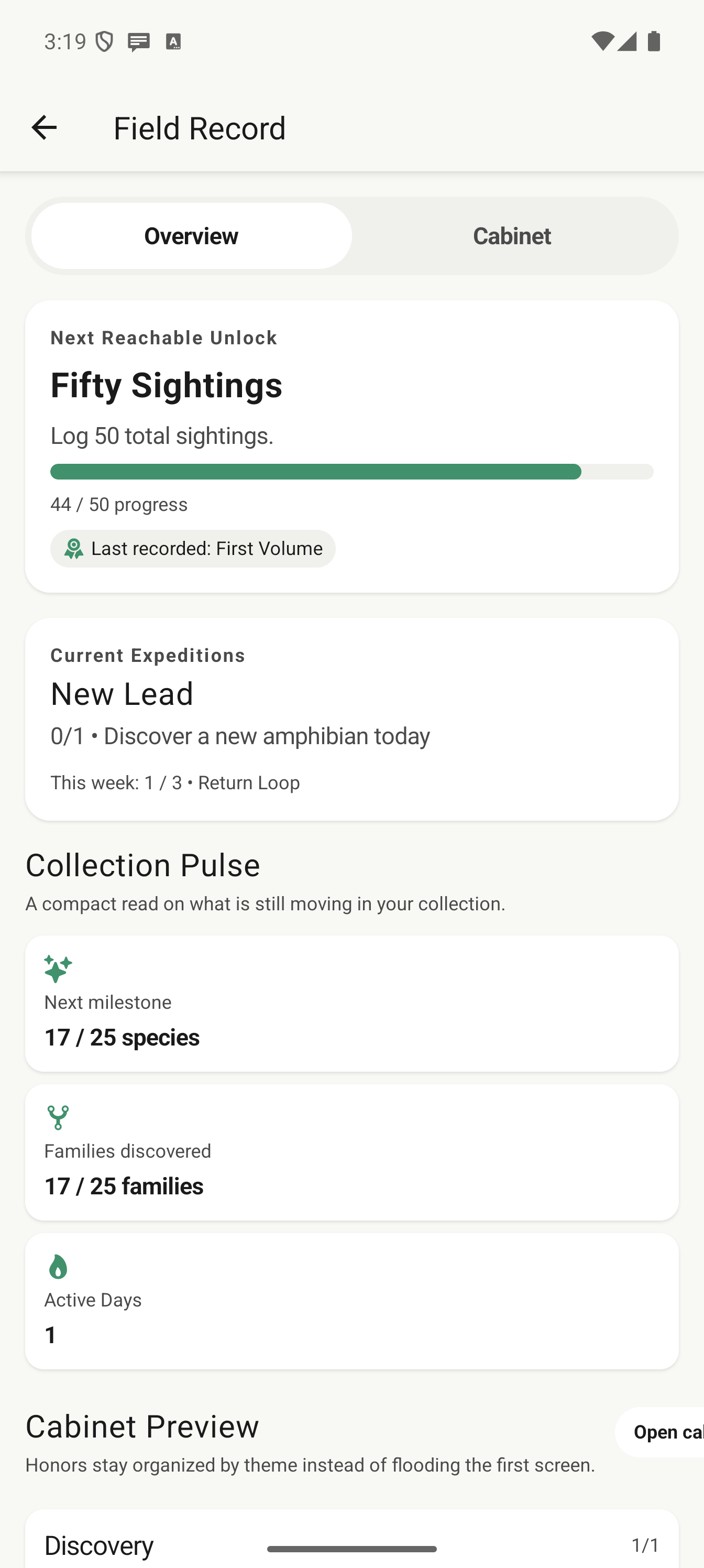 Field Record