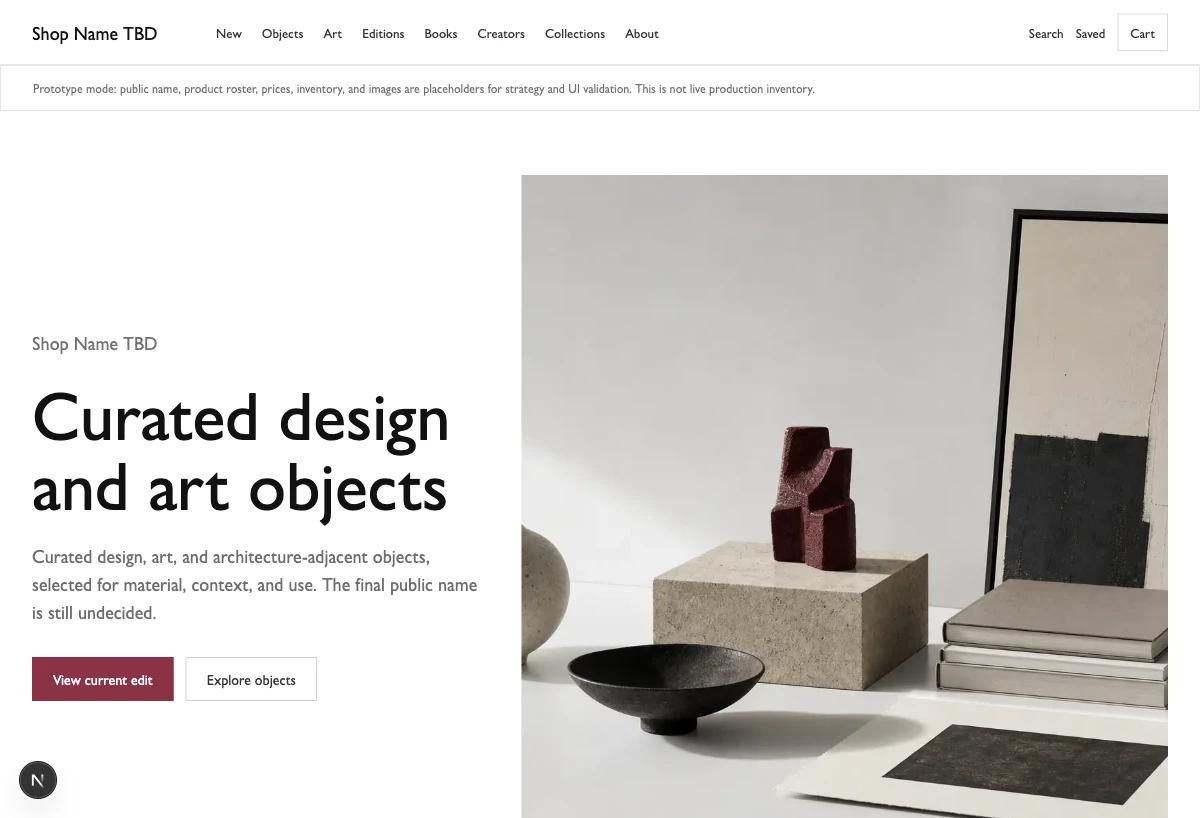 CCG Shop — product screen